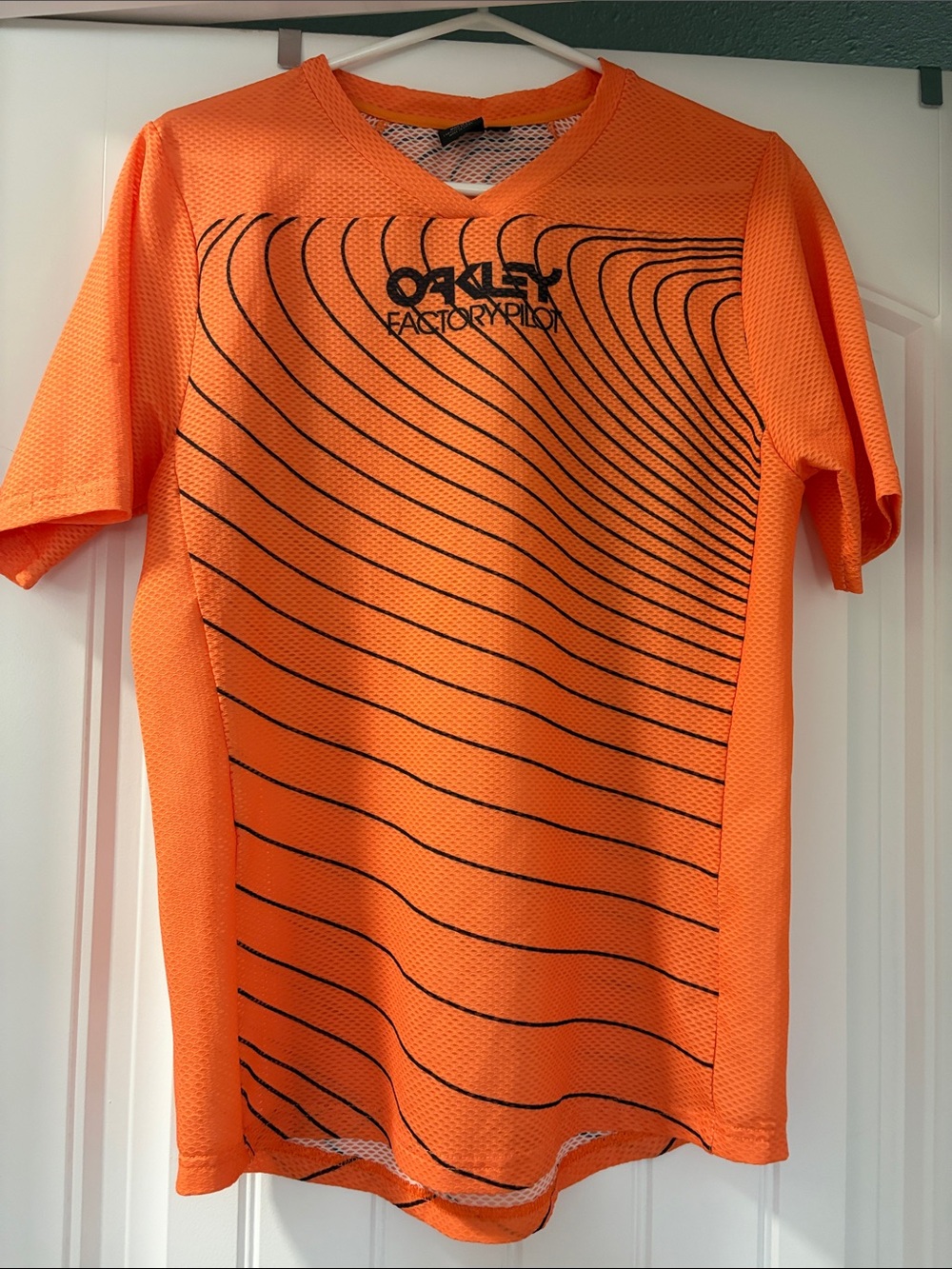 Oakley Bright Orange Short-Sleeve Performance Jersey